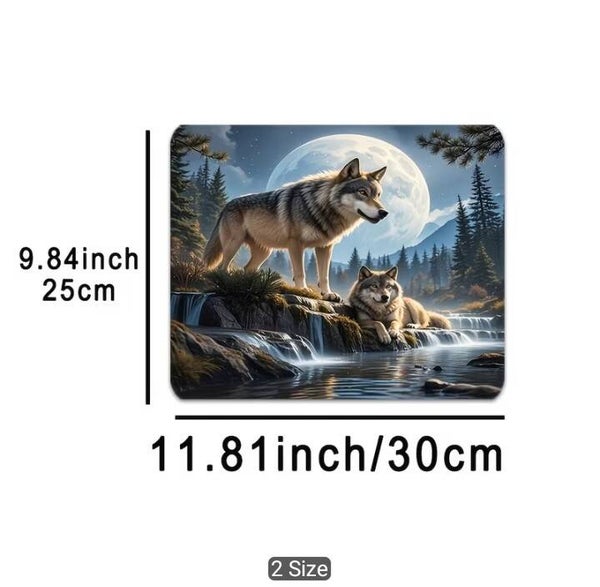 Wolf Mouse Pad