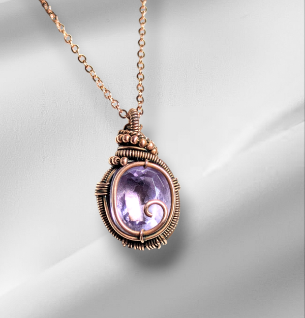 Natural Amethyst Pendant