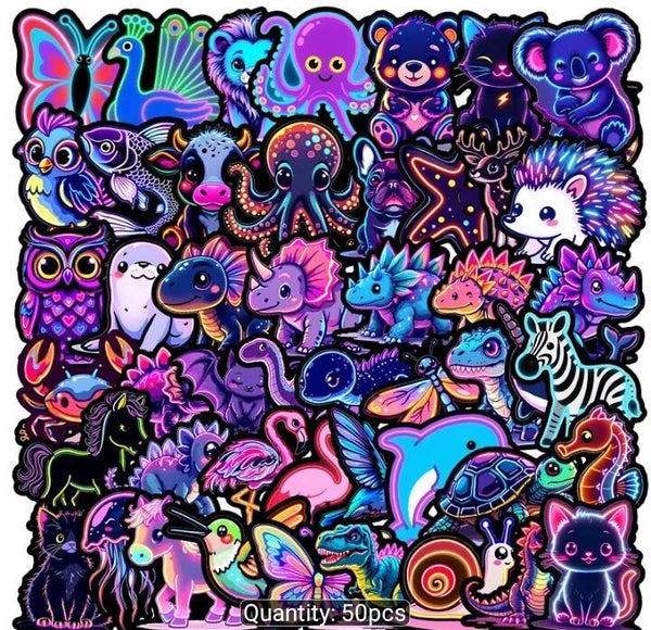 Glossy Neon Animal (50)