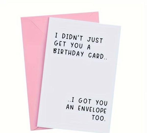 B-Day Card