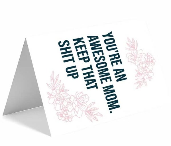 Awesome Mom Card