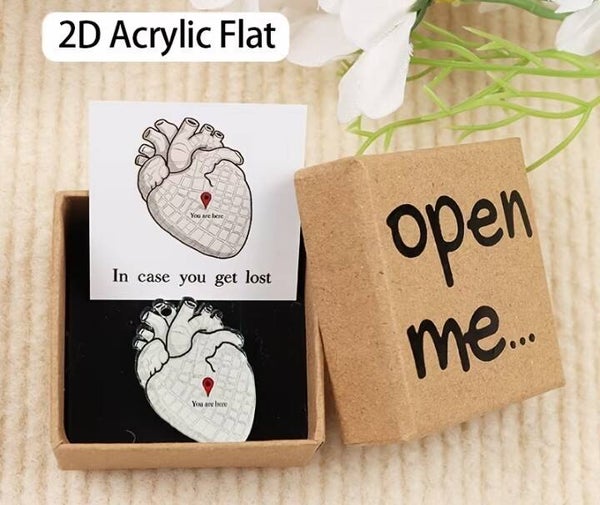 Acrylic Printed Heart