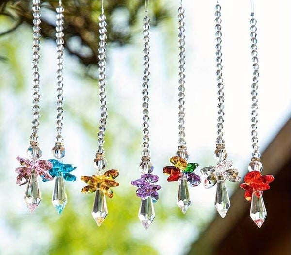 Angel Glass Crystal Suncatchers