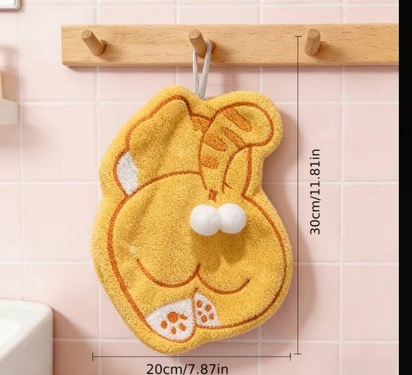 Cat Hand Towel