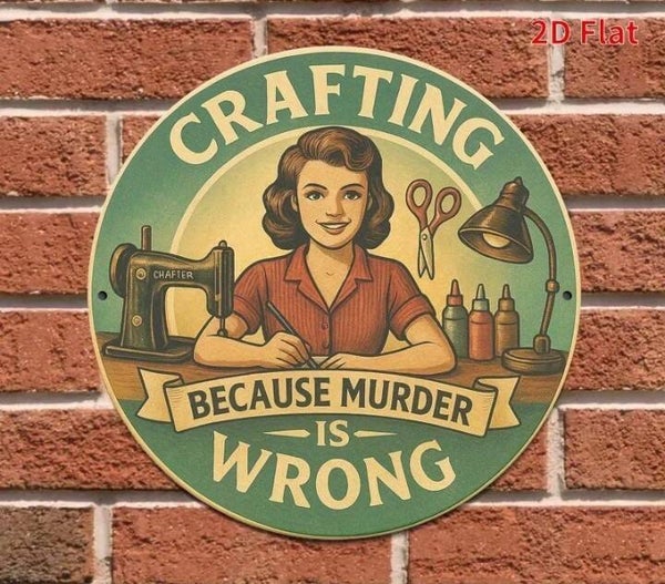 Crafting Metal Sign