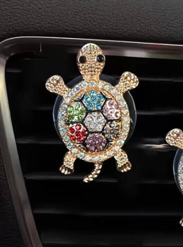 Turtle Essential Oil Car Clip Freshner