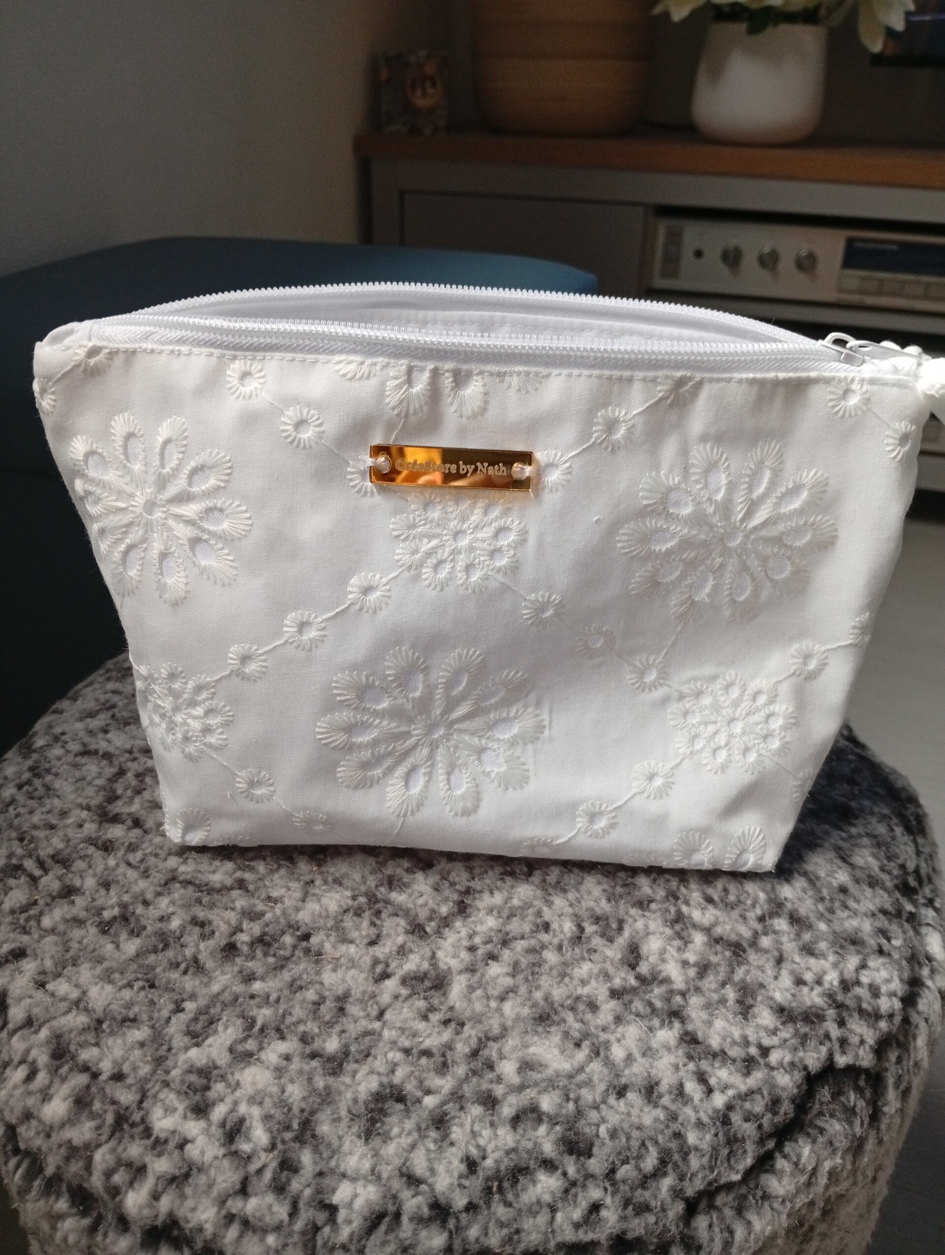 Pochette  "Fleur de Coton"