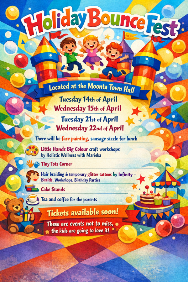 Holiday Bounce Fest Tuesday 21st April Session 1pm - 3pm