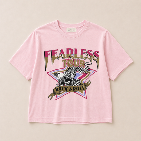 T-shirt: Fearless Roze