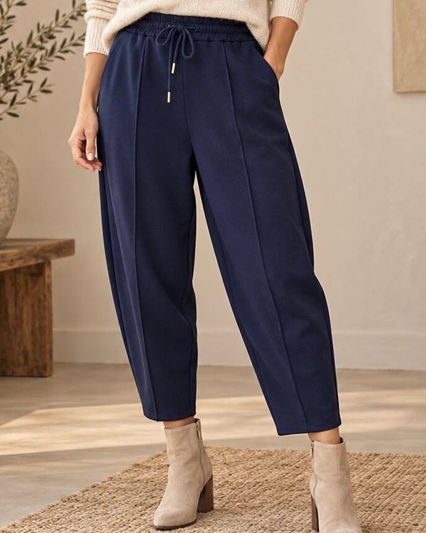 Broek: Barrel Blauw