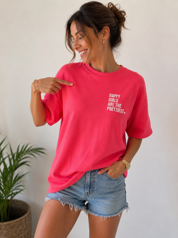 T-shirt: Happy Girls