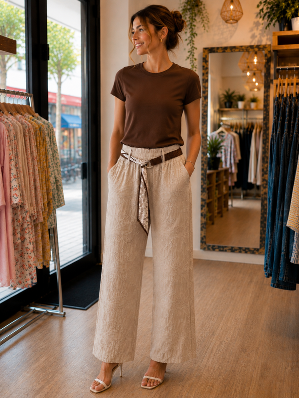 Broek: Barok Beige