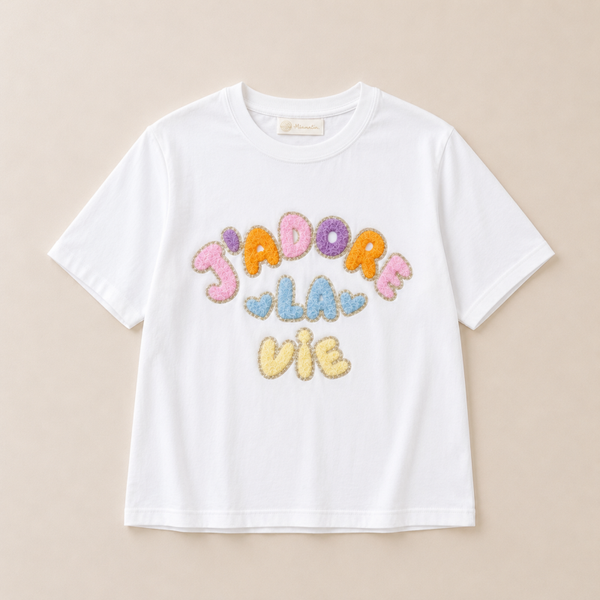 T-shirt: J'adore La Vie