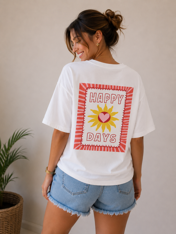 T-shirt: Happy Days