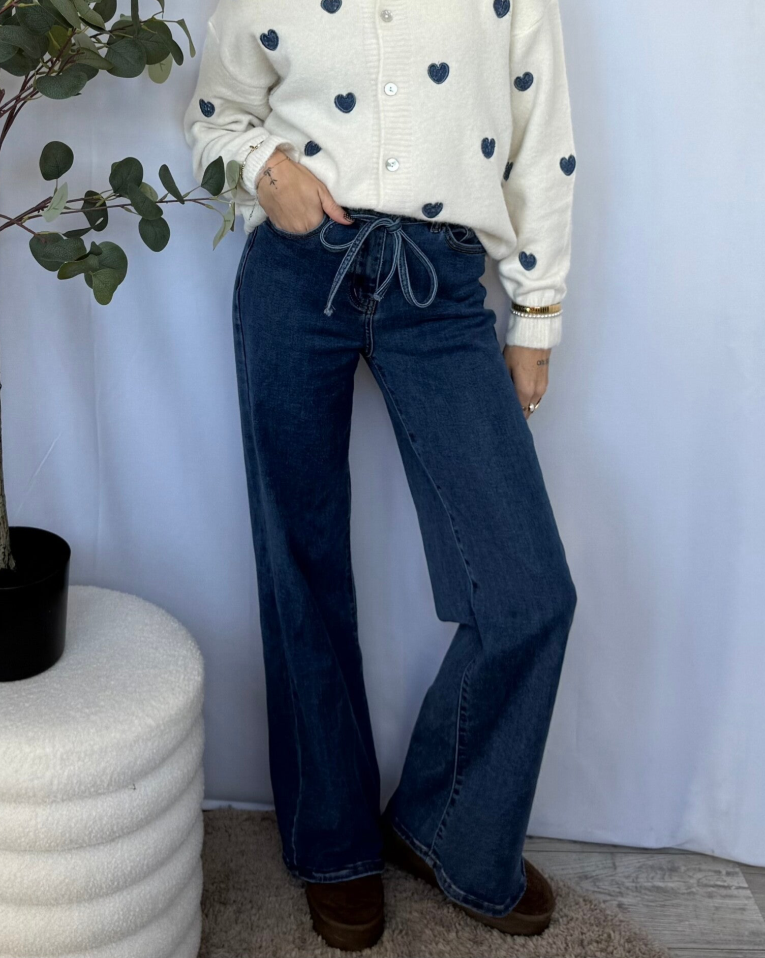 Jeans: Wide leg Kate - Stapelkorting