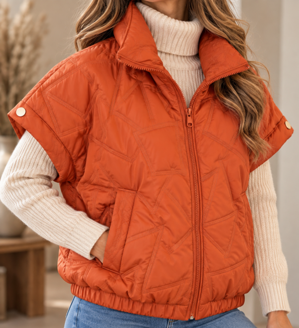 Bodywarmer: Roest