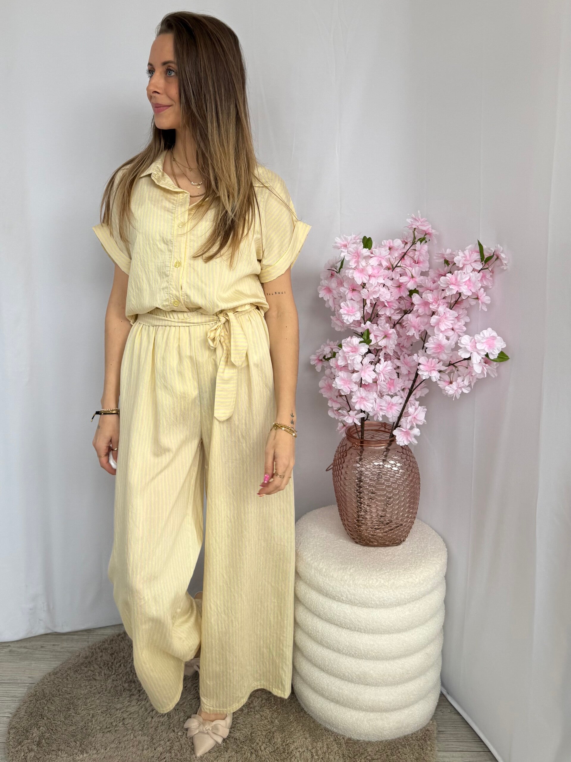 Broek: Streep Geel