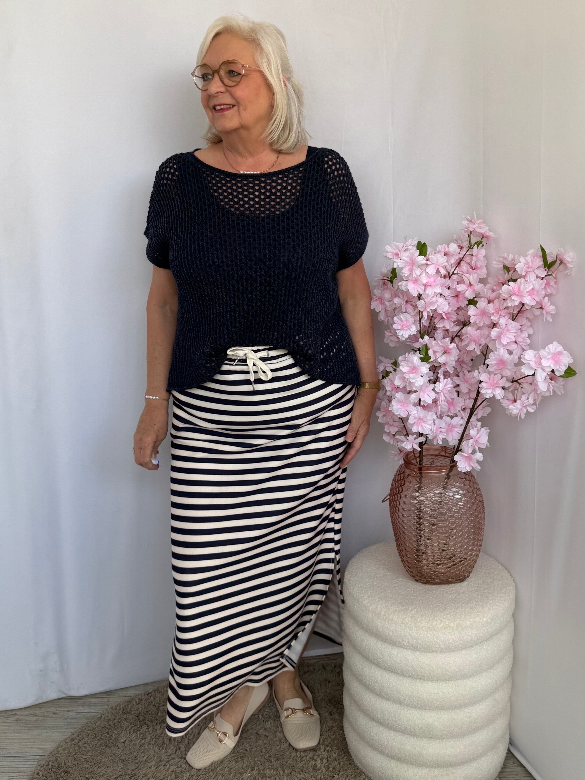 Rok: Streep Blauw