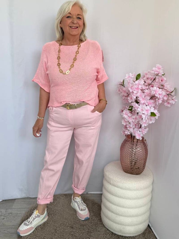 Broek: Balloon Sunshine Roze