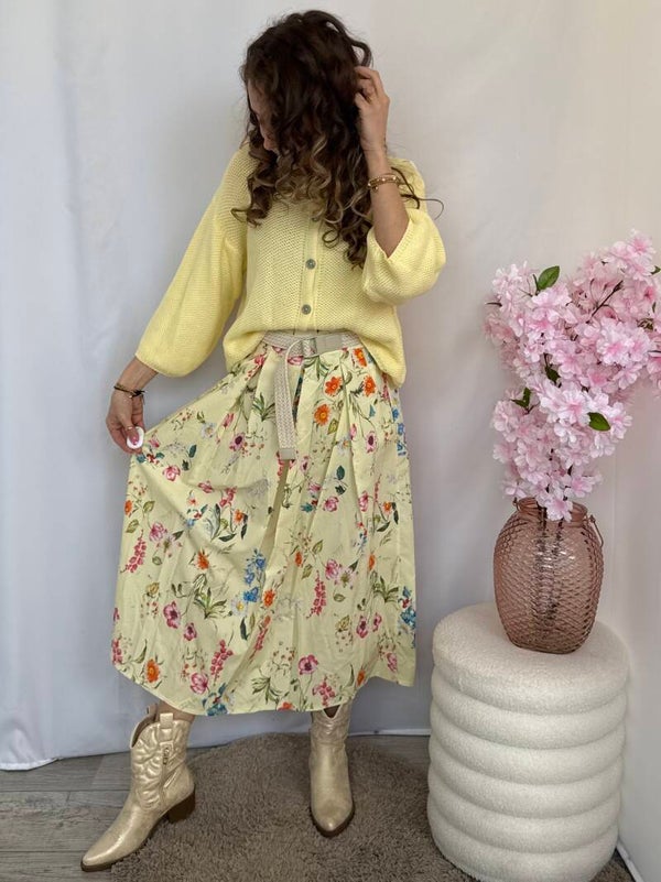 Rok: Flower Geel