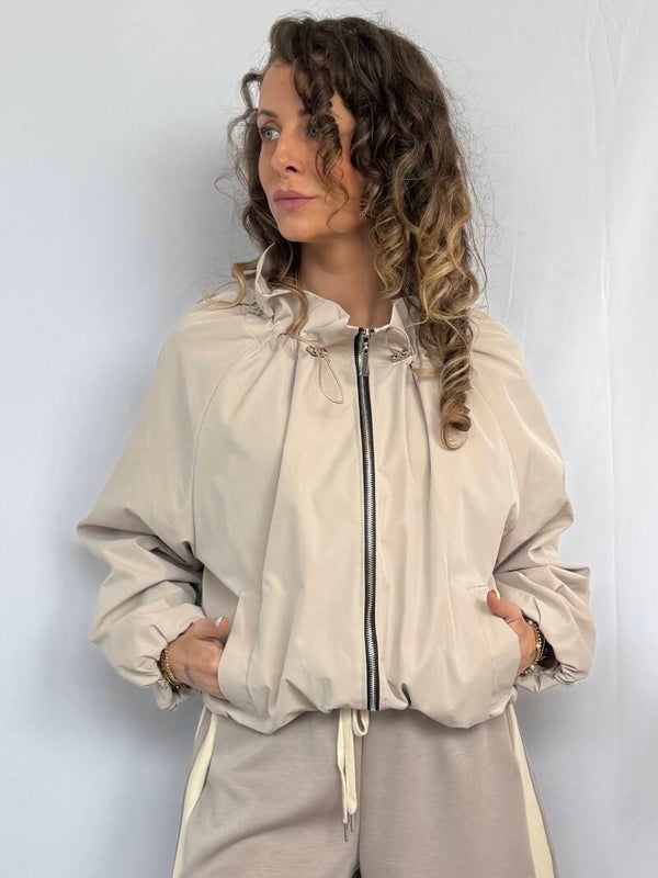 Jas: Flow Jacket Beige