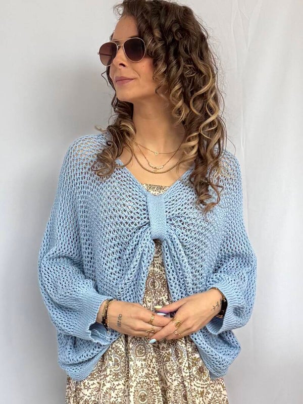 Trui: Knoop Blauw