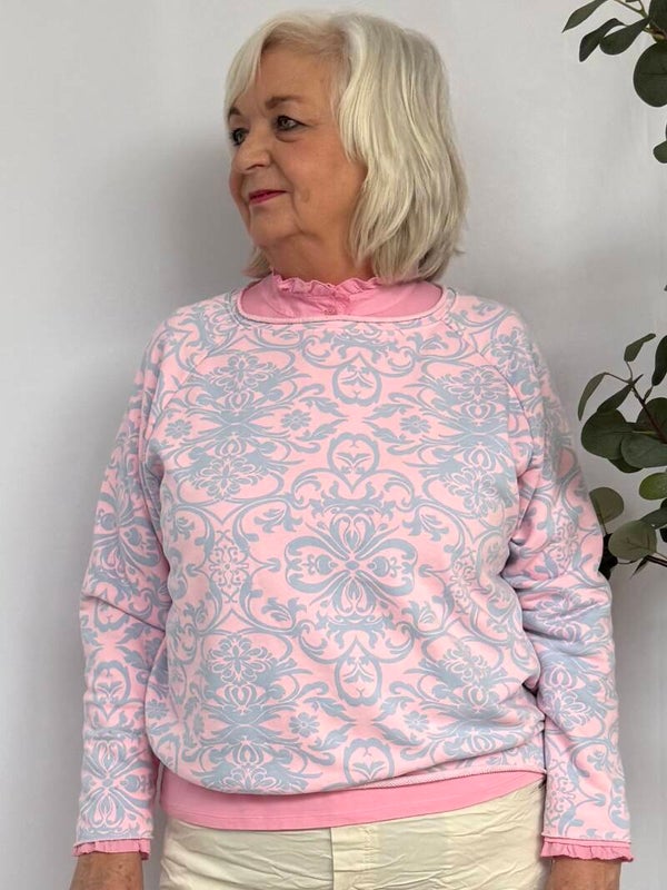 Trui: Barok Roze
