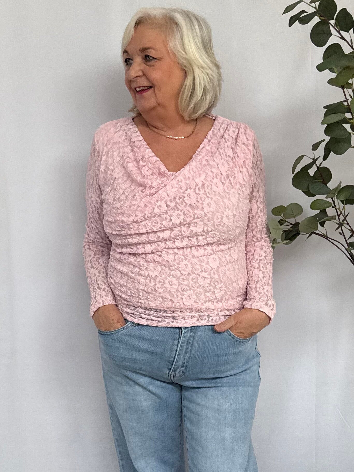 Top: Kant Omslag Roze