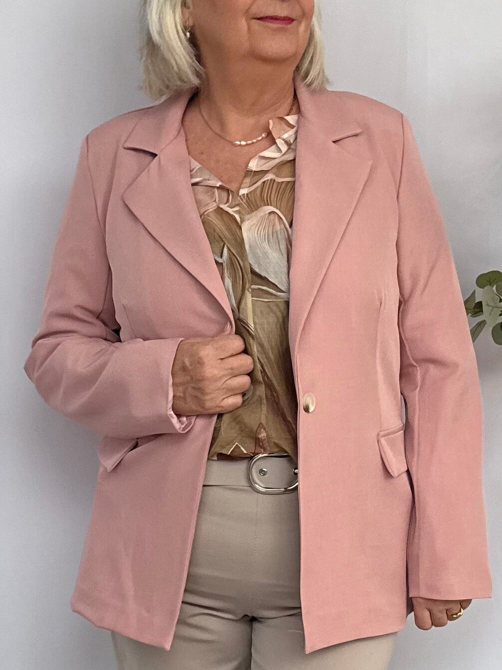 Blazer: Roze