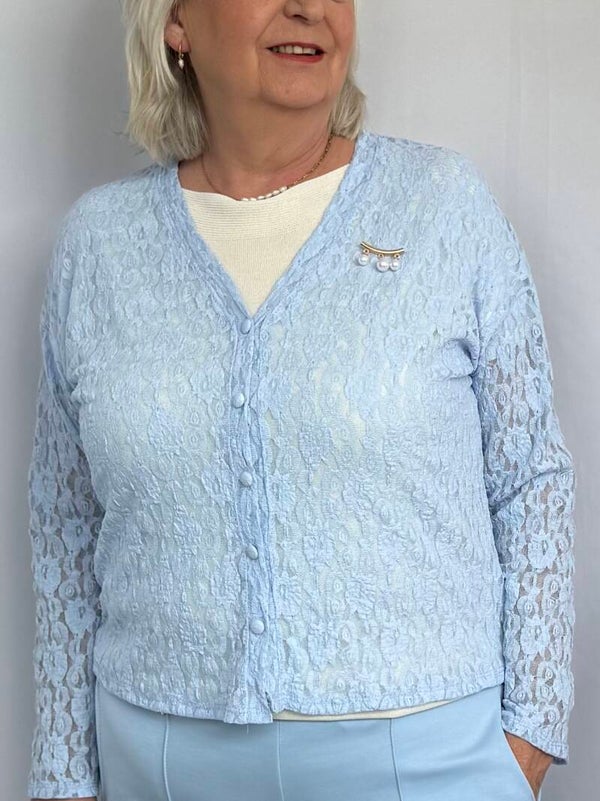 Vest: Kant Blauw