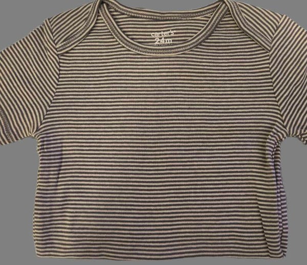 BABY BOYS STRIPED BODYSUIT