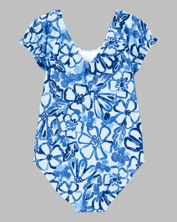 TODDLER GIRLS "FLORAL" SWIMSUIT
