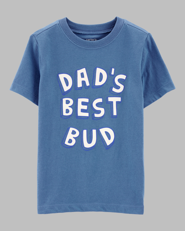 TODDLER BOYS "BEST DAD" GRAPHIC TEE