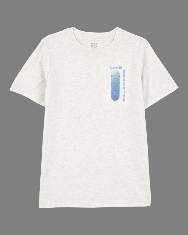 BOYS GROOVY SKATEBOARD GRAPHIC TEE