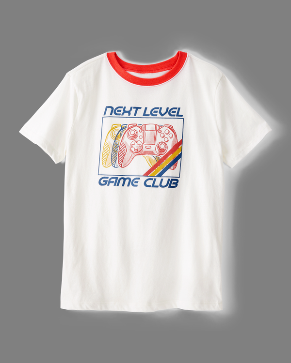 BOYS NEXT LEVEL GAME CLUB GRAPHIC TEE