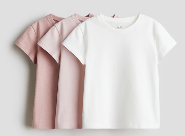 GIRLS SOFT COTTON JERSEY TOP (BEIGE)