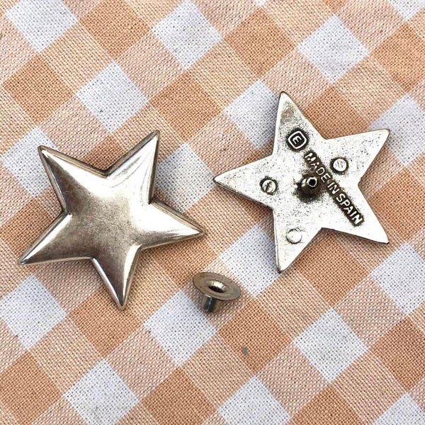 Concho/inslag - Ster 30mm  | per stuk
