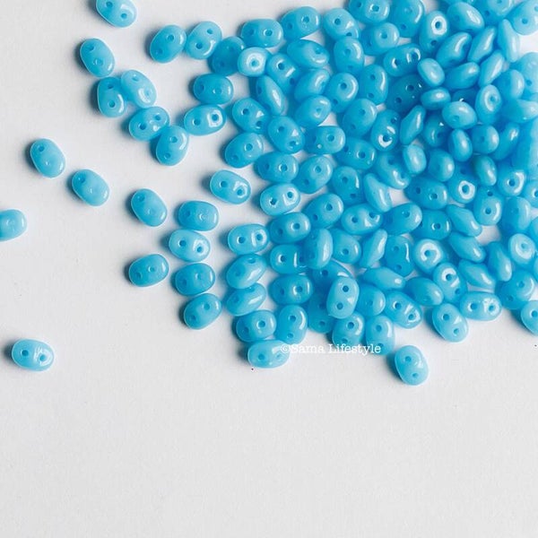 Matubo superduo - Blue turquoise | per 10 gram