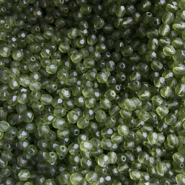 653 - 6mm Tjechische facet kralen | Per 50gram