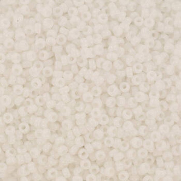 Miyuki rocailles 11/0 - Opaque white | per 5 gram