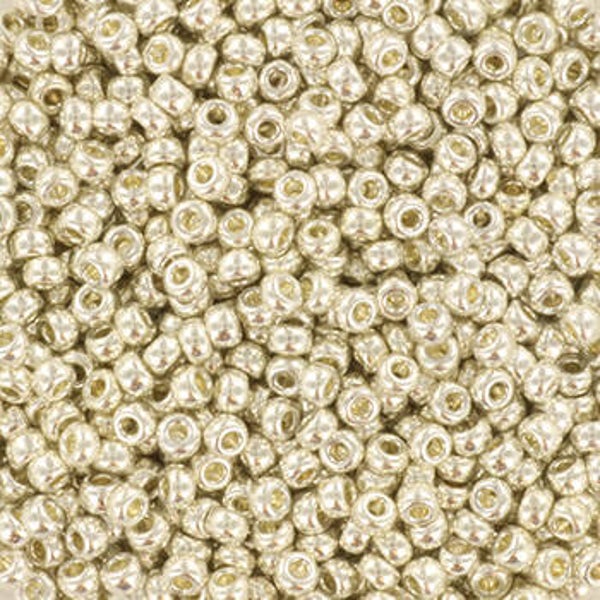 Miyuki rocailles 11/0 - galvanized Silver | per 5 gram