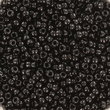 Miyuki rocailles 11/0 - Opaque black | per 5 gram
