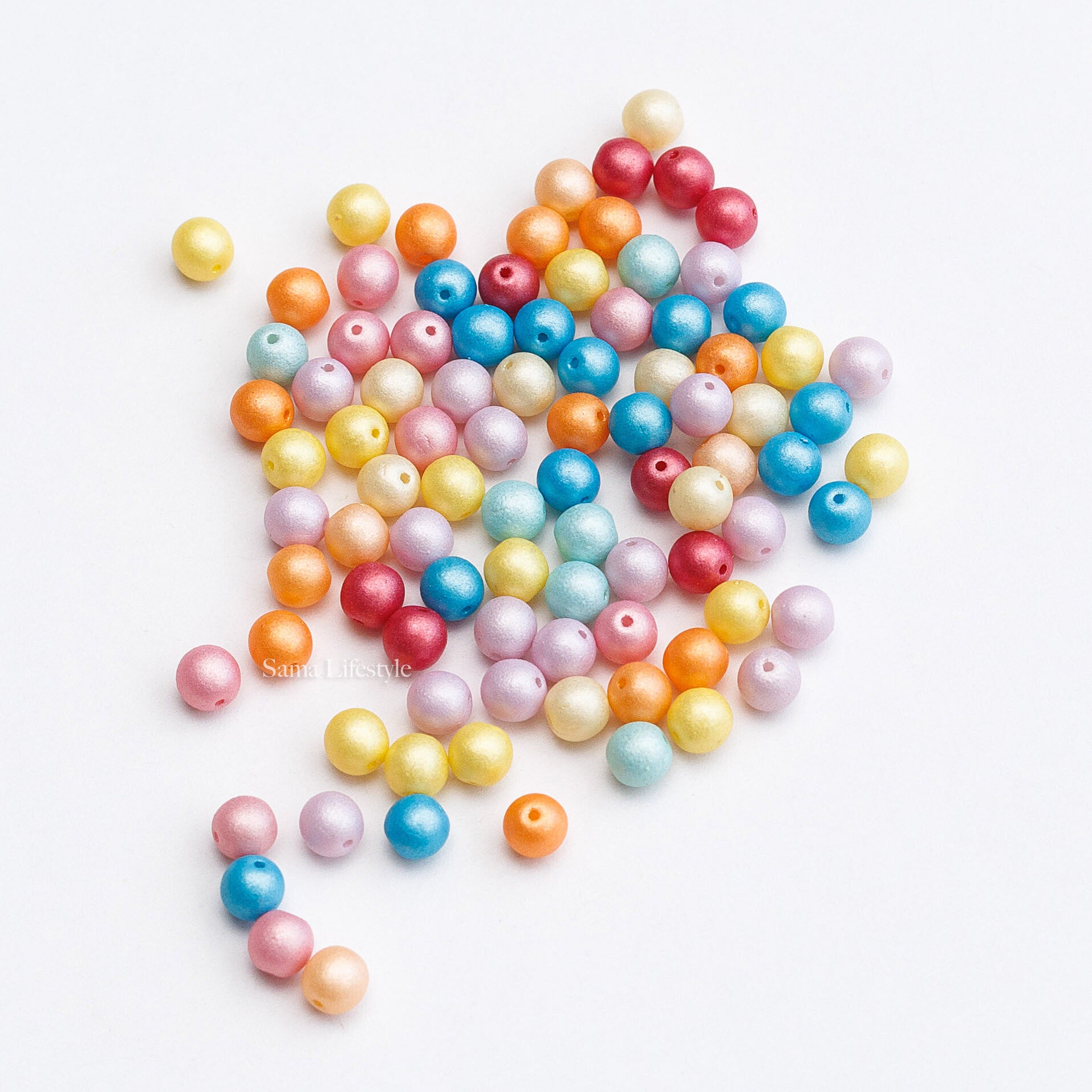Glas - 6mm multicolour mix | per 25 gram
