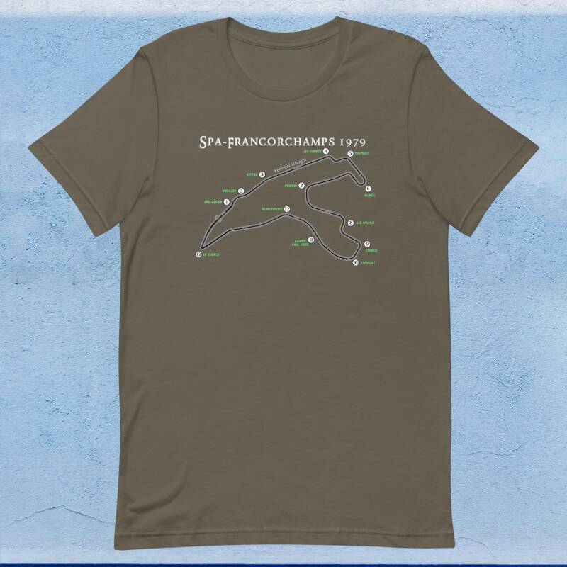 Camiseta estampada Spa-Francorchamps