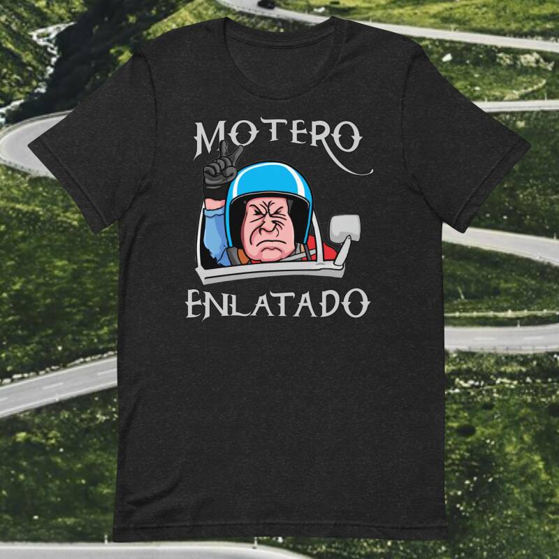 Camisetas personalizadas motero enlatado