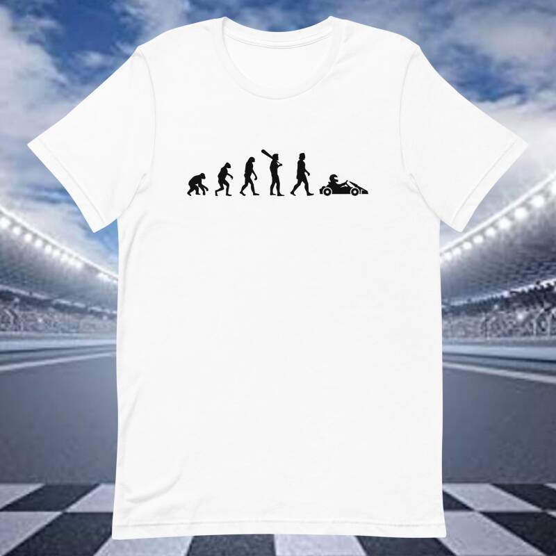 Camisetas personalizadas evolucion del karting