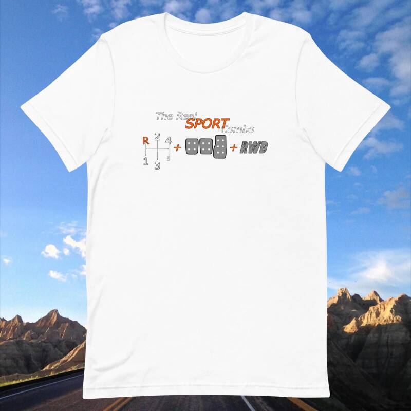 Camisetas personalizadas tres pedales sport combo