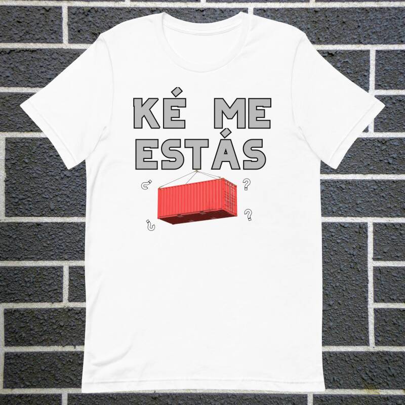 camiseta estampada container
