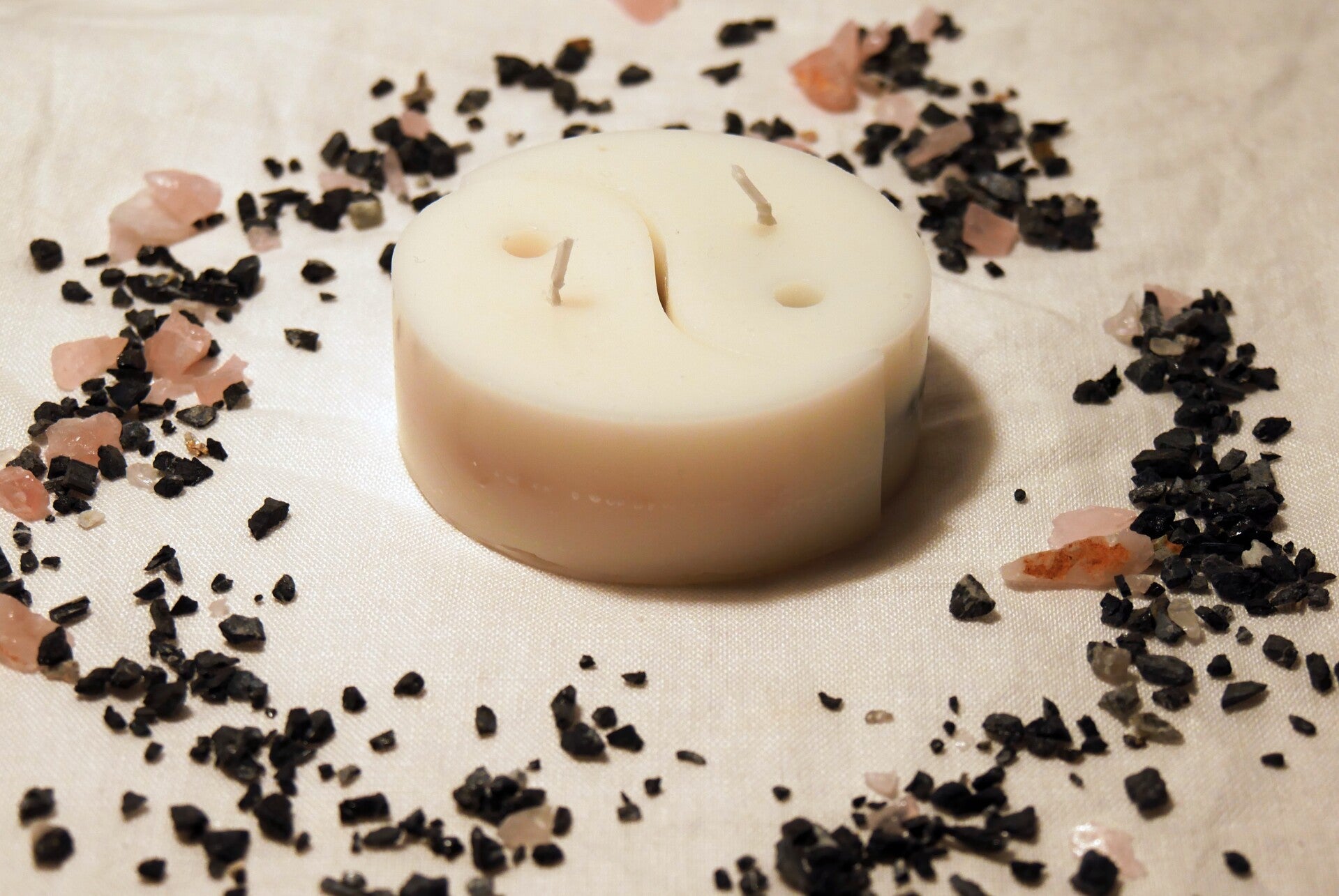 Yin und Yang Juwelkerzen