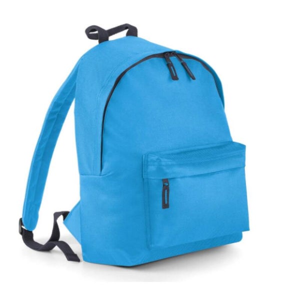 Rugtas L Surf Blue met naam